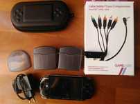 PSP - PlayStation 1004 + 10 jogos + cabo ligação TV + câmara