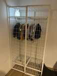 Ikea PS szafa metalowa siatkowa industrial loft druciana