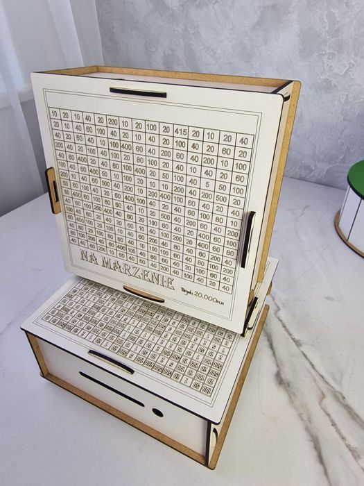 Skarbonka wykreślana docelowa