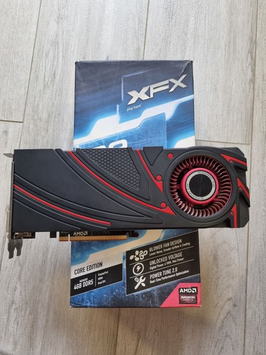 Видеокарта XFX R9 290X 4GB полный комплект