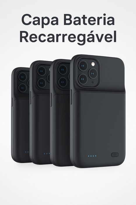 Capa Bateria Recarregável iPhone