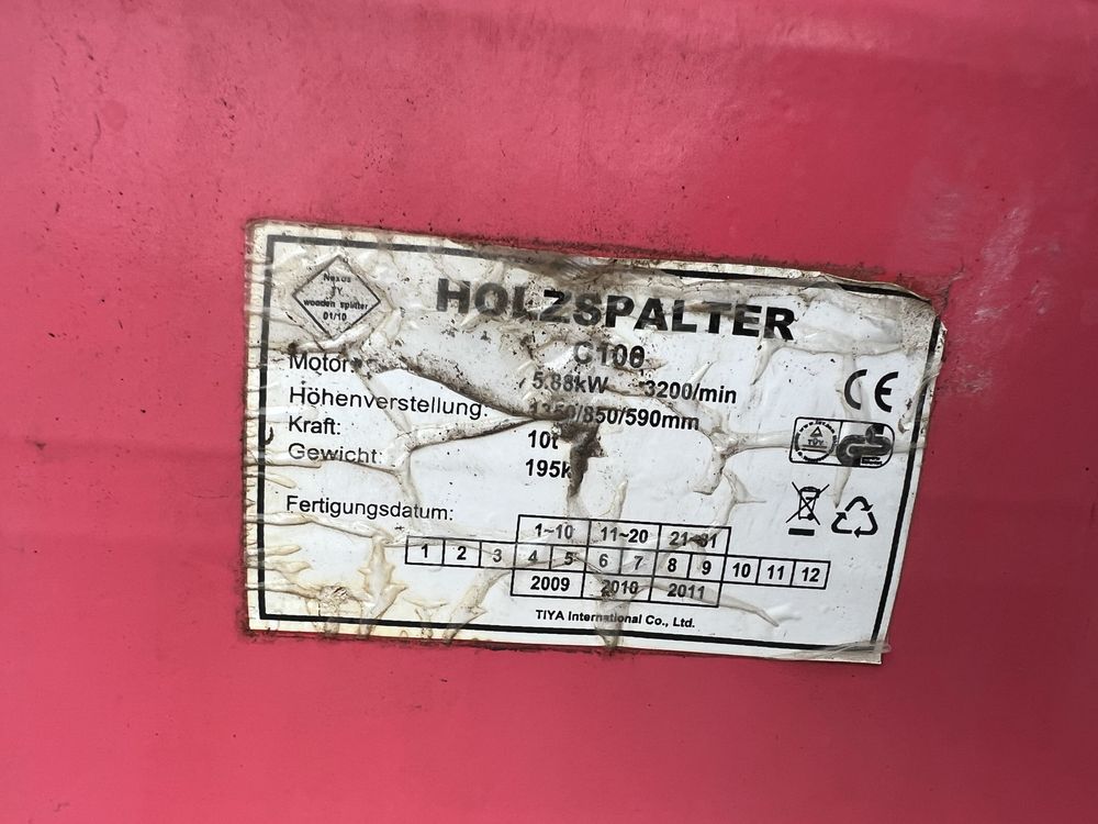 Łuparka spalinowa 10t