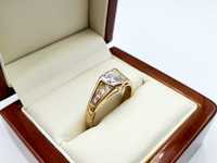 Wyjątkowy złoty pierścionek 3,01g 333 8K R.20
