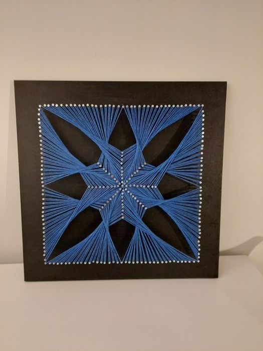 Kwiat string art