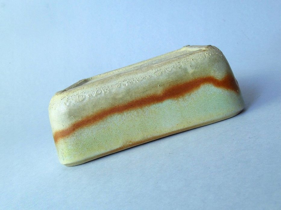 1950 sygnowana ceramiczna podstawka pojemnik