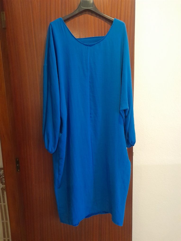 Lindo vestido azul