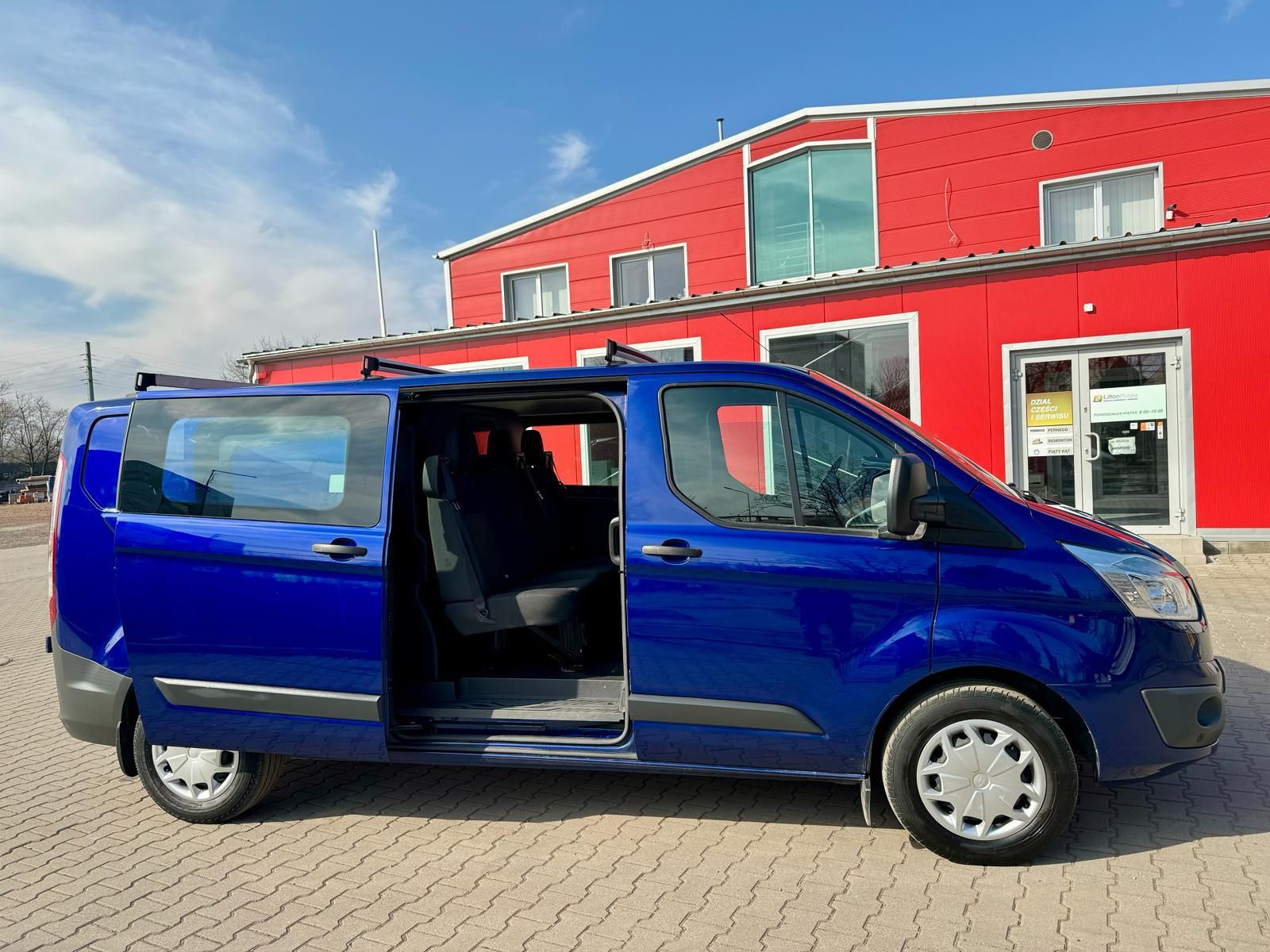 Ford transit custom 2016r  2.0 tdci 155km brygadówka