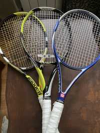 Sprzedam 3 rakiety tenisowe Wilson, Babolat i Yonex