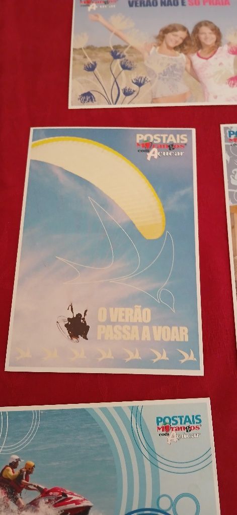 Postais Morangos com Açúcar