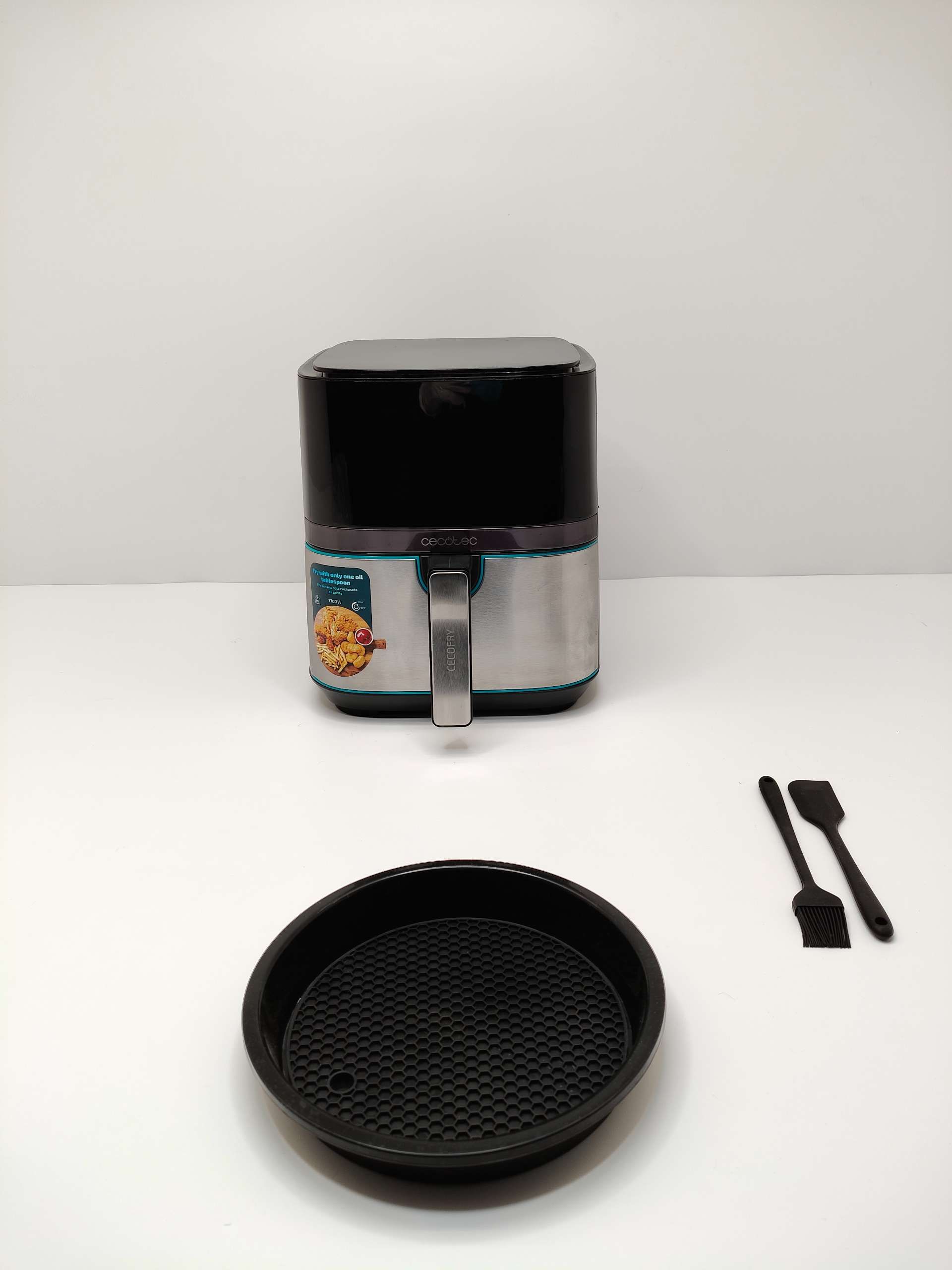 Frytkownica beztłuszczowa Cecotec Cecofry,  Full InoxBlack 5500 Pro