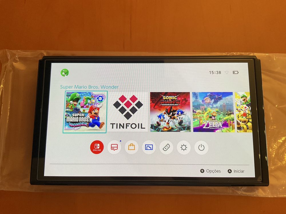Nintendo Switch Oled # Nova e Desbloqueada #