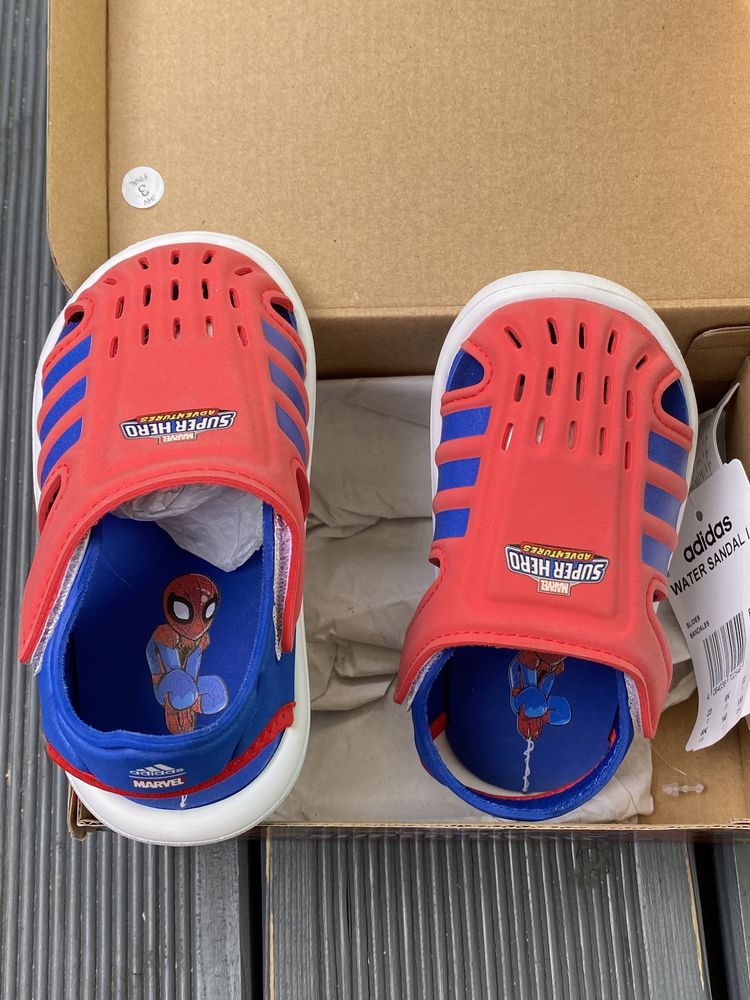 Buty Sandały Dziecięce Adidas Water Sandal Marvel 23 Lublin