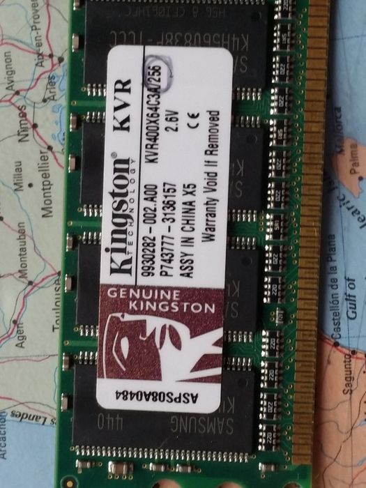 Pamięć DDR2 216mb 512Mb 400mhz 800 dimm ecc 1GB micron 1rx8pc2-5300f