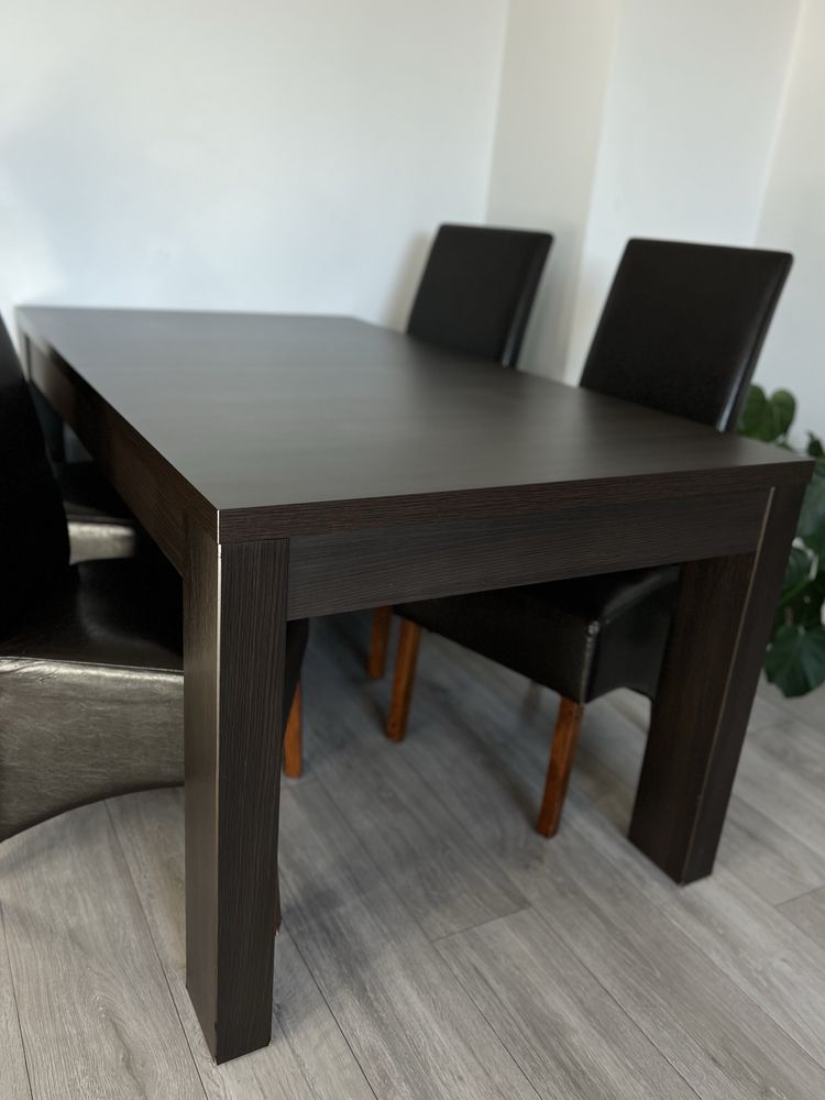 Stół rozkladany wenge