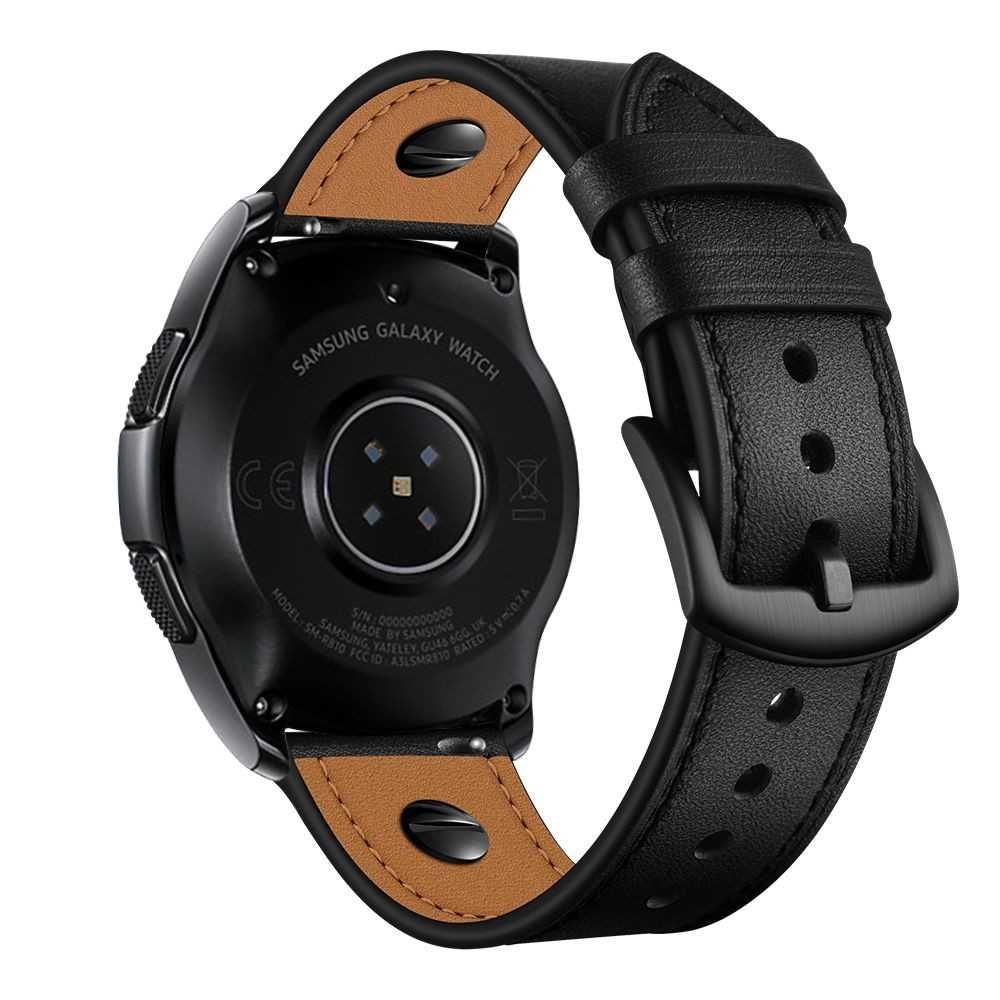 Skórzany pasek do zegarka smartwatch 22mm Ticwatch Pro 3 E2 S2 GTX