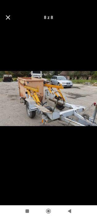 Sprzedam przyczepa ciężarową kontener wywrotka