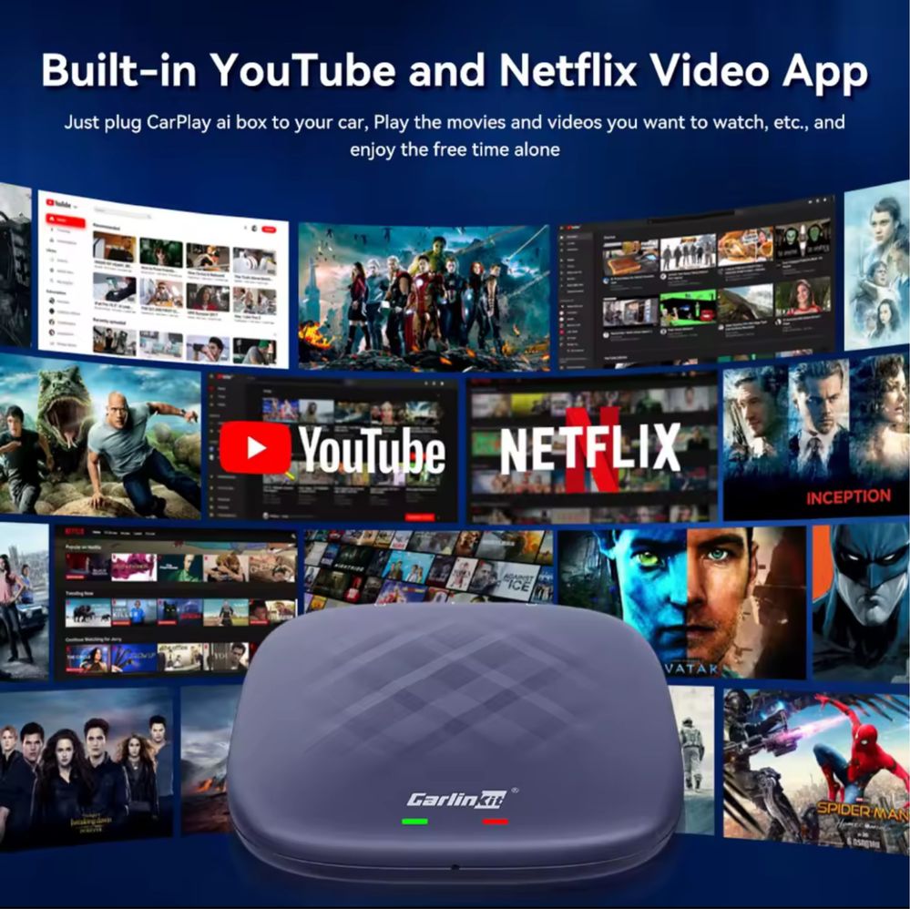 Приставка Carlinkit - Tbox PLUS 4Gb, Android 13.0