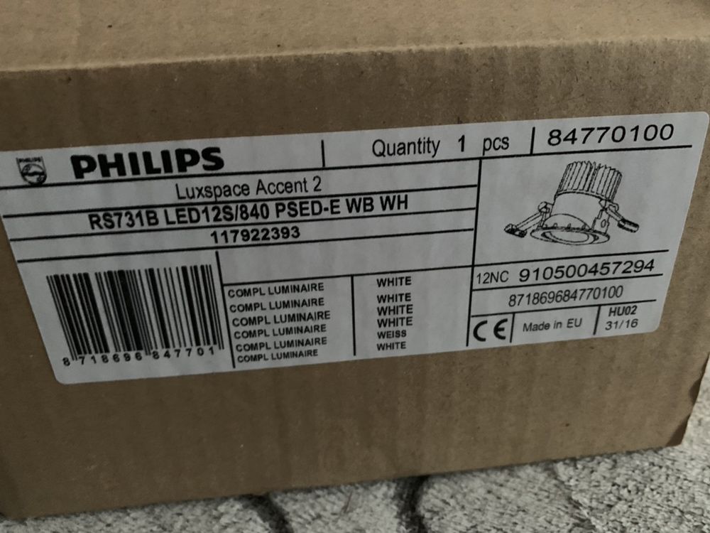 Philips lampy led nowe 8sztuk