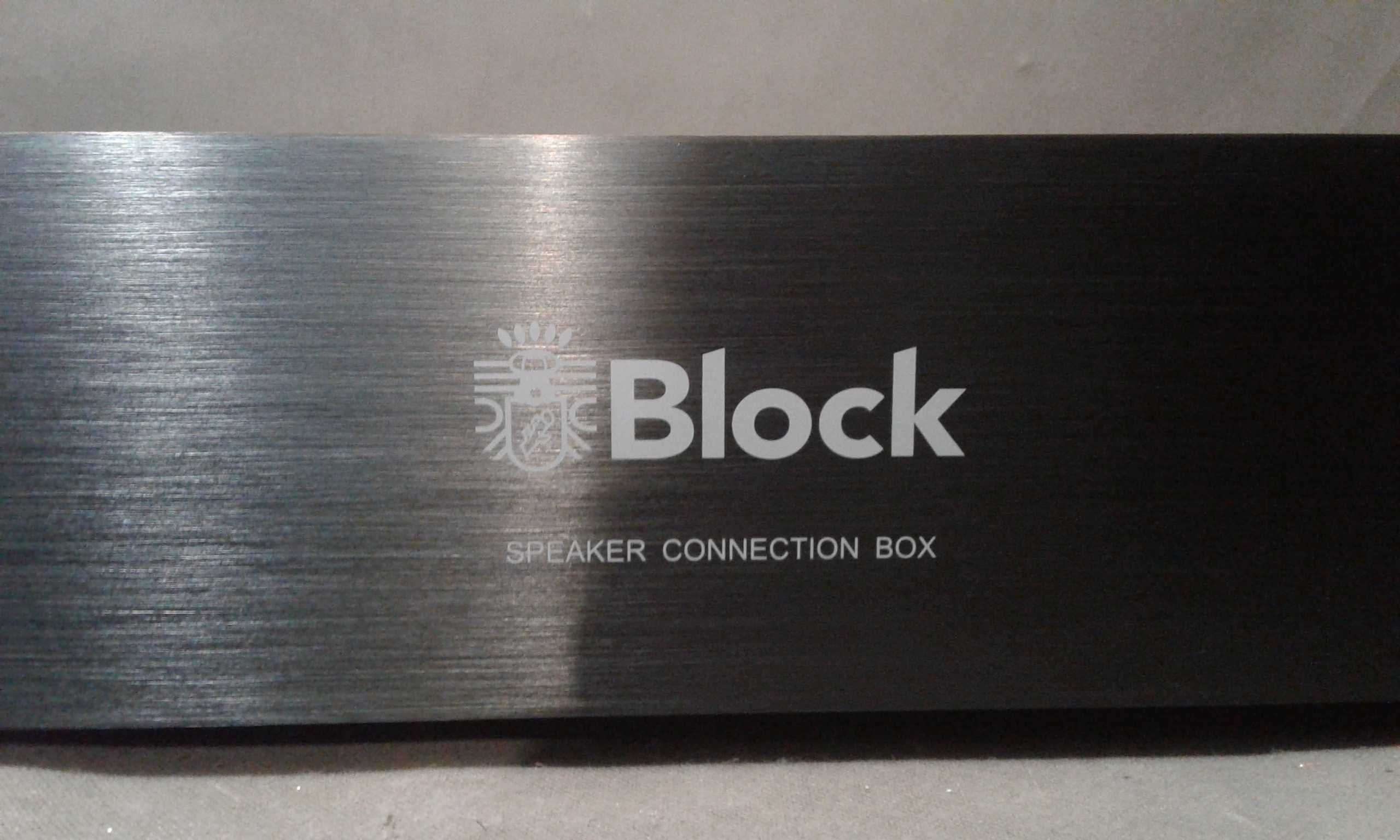 BLOCK SPEAKER CONECTION BOX, wysoki model konektora