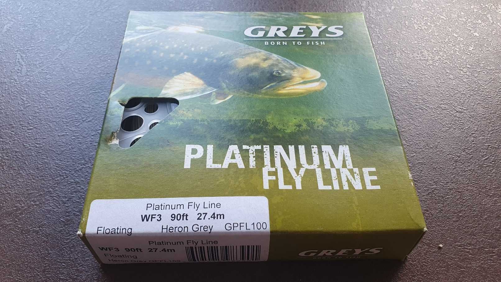 Sznur Linka muchowa GREYS Platinum Fly Line WF3 Floating