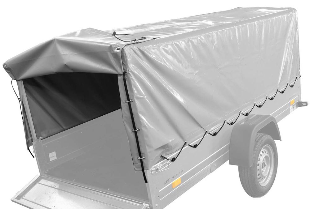 Pokrowiec na stelaż h-800 plandeka do przyczepy 264x125cm