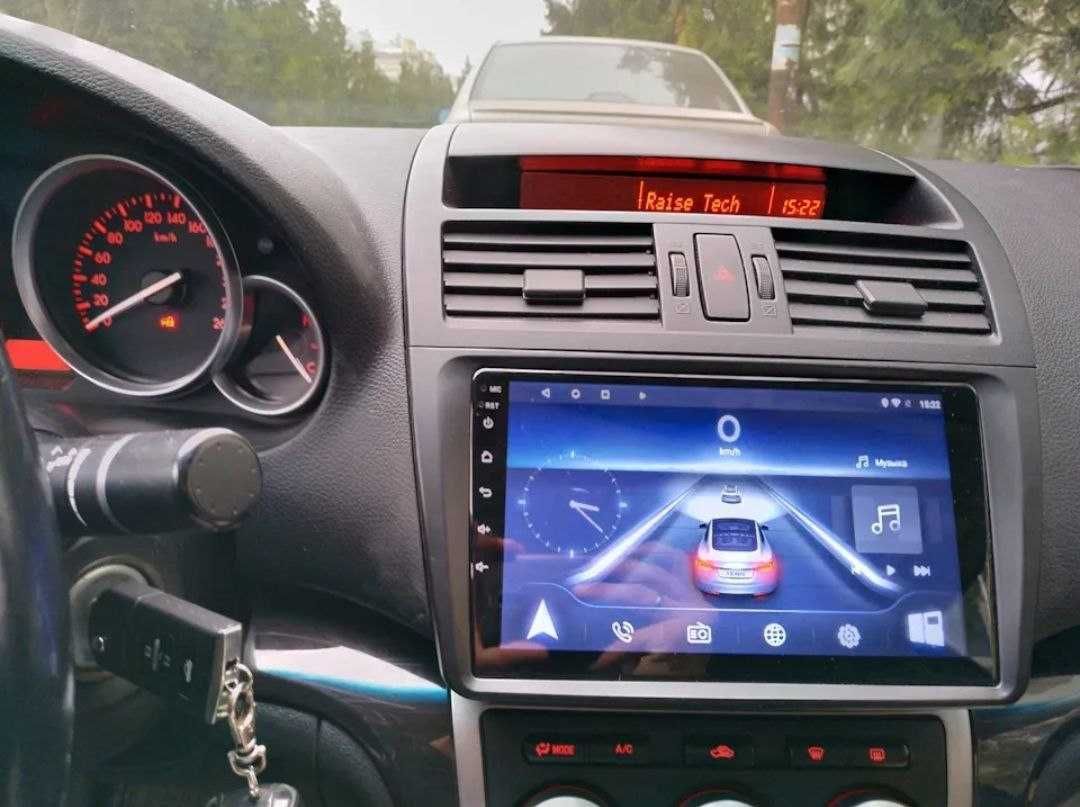 нова магнитола mazda gh 6 android магнітофон