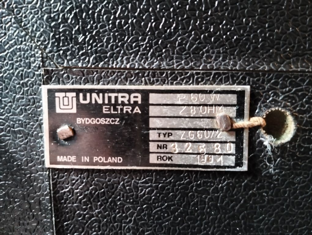 Eltron UNITRA kolumny głośnikowe