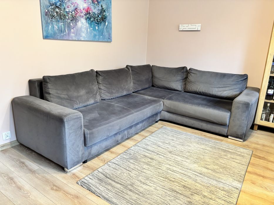 Narożnik z funkcją spania - solidny i wygodny