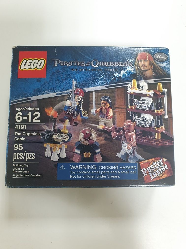 Lego Pirates of the Caribbean 4191 Каюта капитана Лего 
LEGO Pirates o