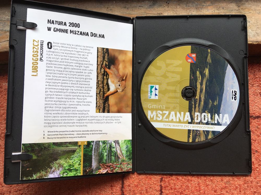 Gmina Mszana Dolna DVD - film Natura 2000