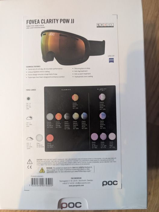 Маска POC Fovea Clarityb Jeremy Jones edition