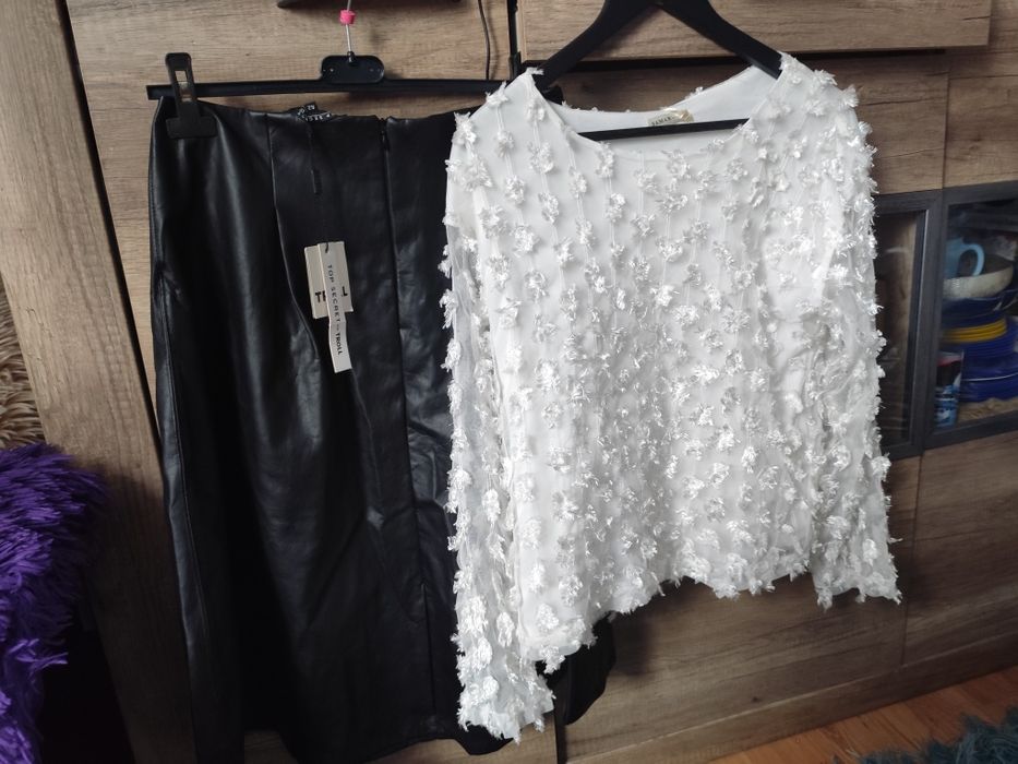 Zestaw spódniczka z bluzką L,xl