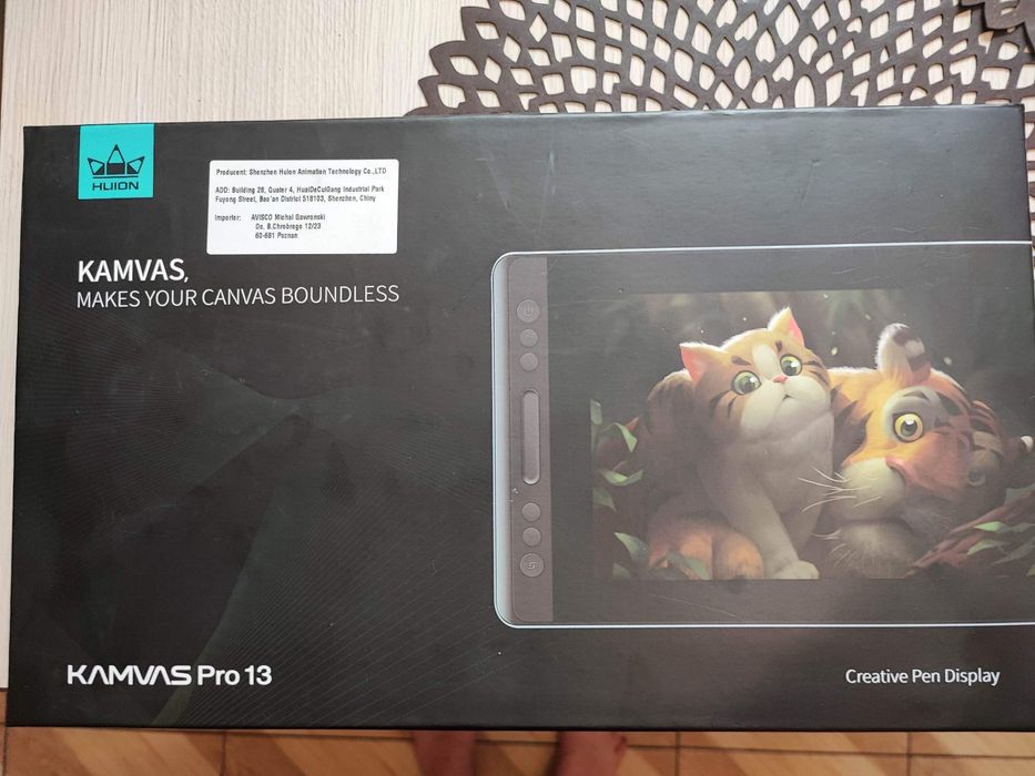 Tablet Graficzny HUION Kamvas Pro 13