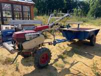 Traktor jednoosiowy/dzik Honda f610 + osprzęt