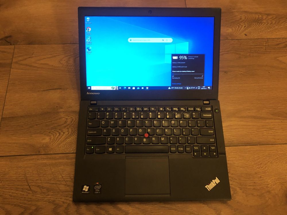 Lenovo x240 /8GB ram /i7 2.10GHz /SSD 240GB/ Win 10/ Ekran 12.5 cala