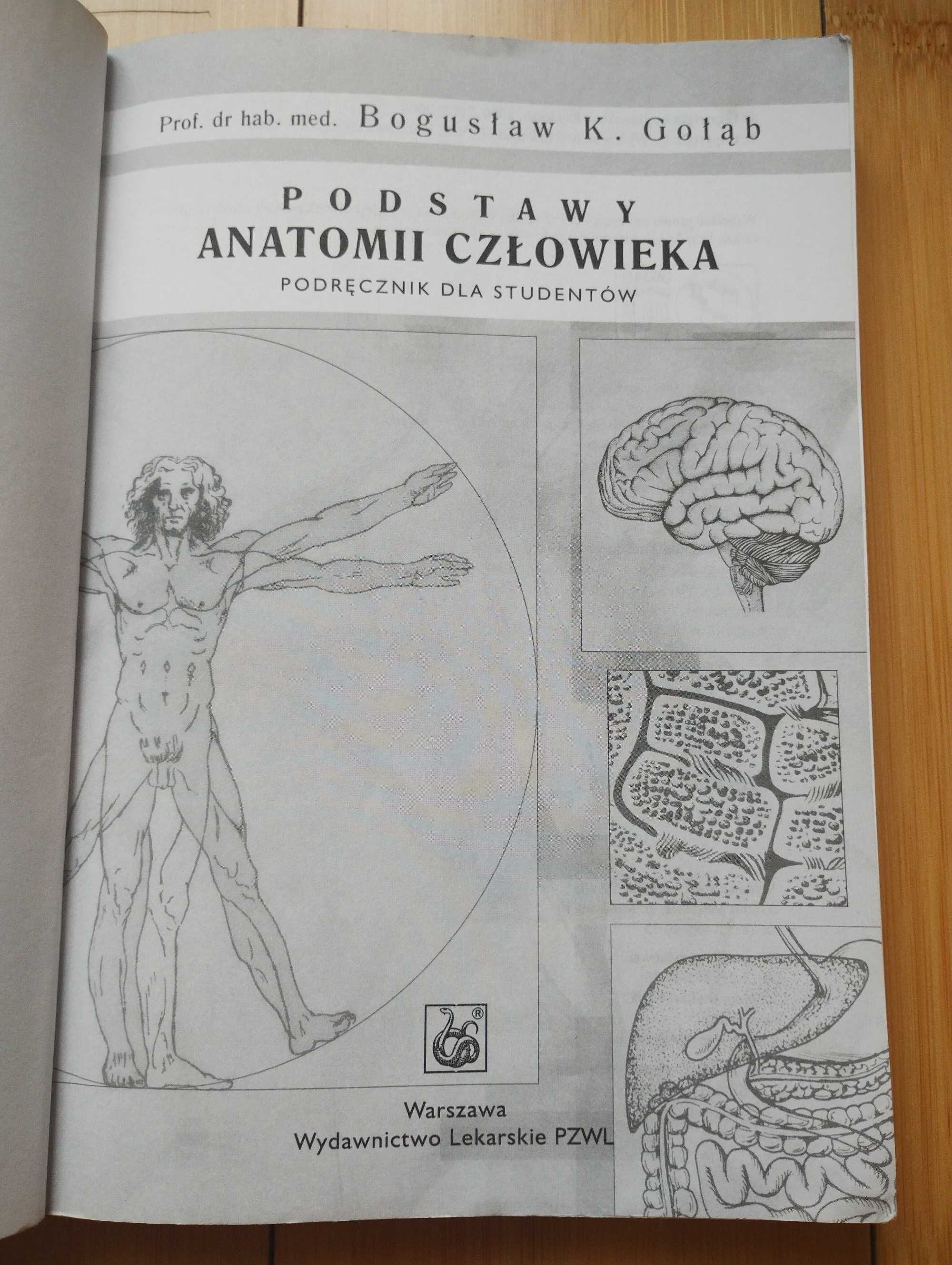 Gołąb - Podstawy anatomii człowieka + Sylwanowicz - Atlas anatomiczny