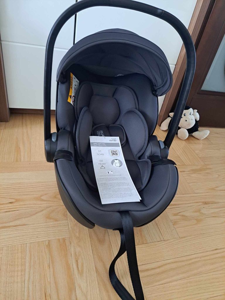 Britax Romer Baby-Safe Pro Fotelik Samochodowy 0-13kg Midnight Grey