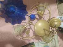 Lampy sufitowe.2 szt.3lampowe i 1lampowe