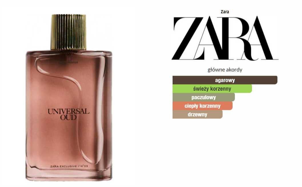 Universal Oud Zara perfumy unisex 10 ml