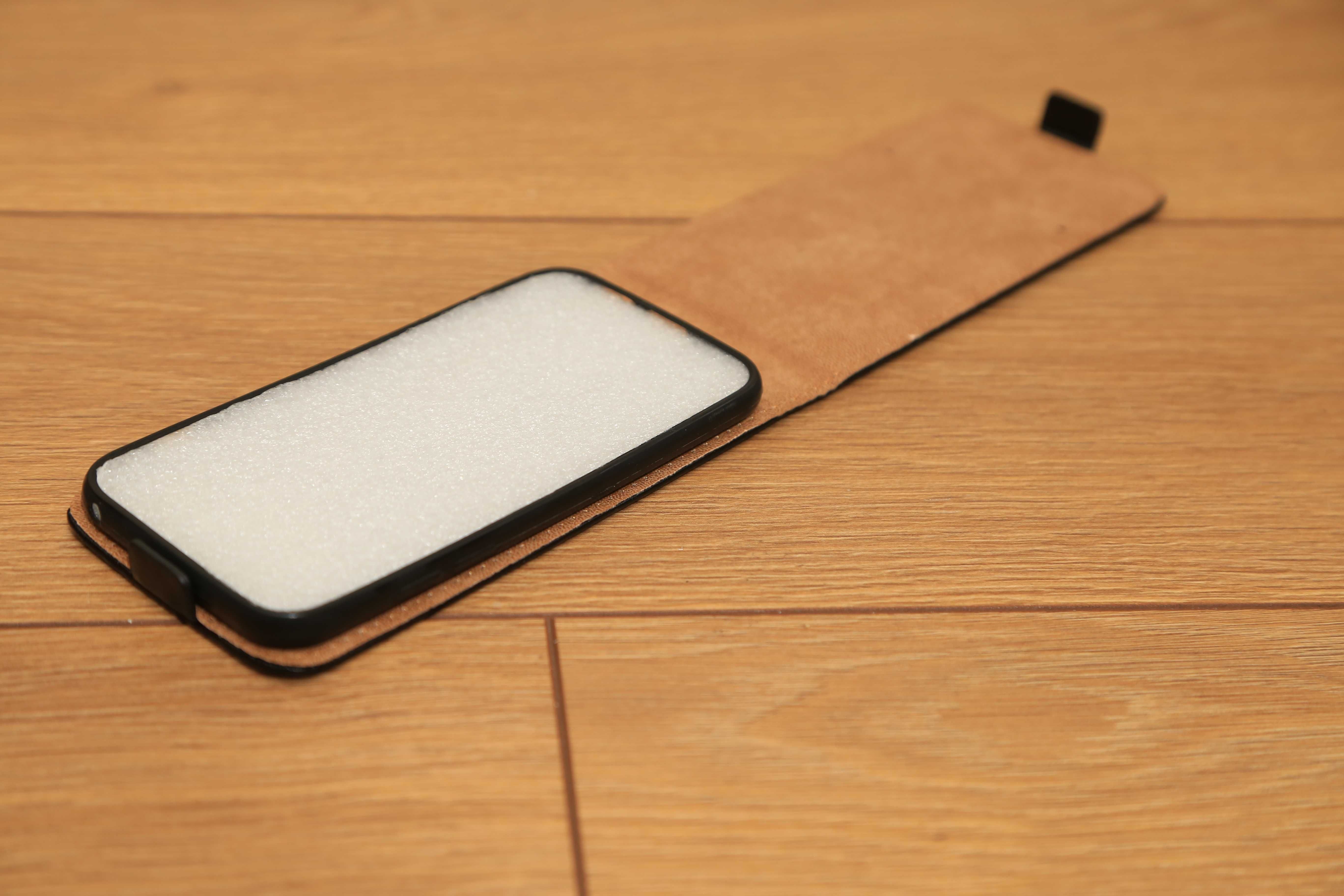 Etui zamykane z klapką - kolor czarny do Samsung Galaxy A3 - nowe