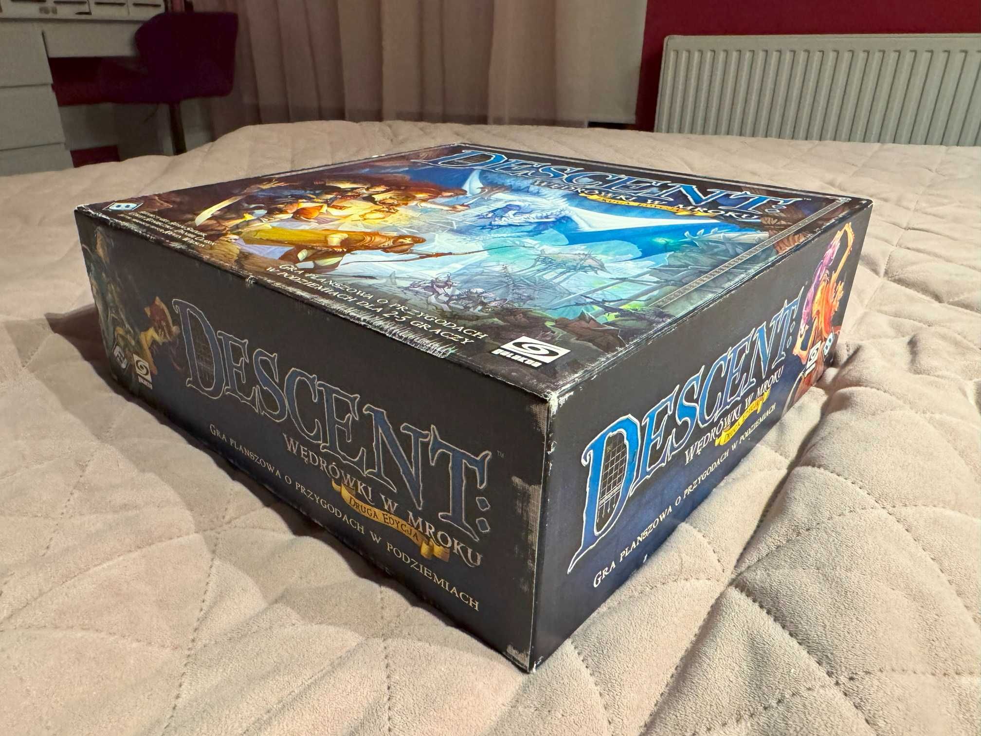 Descent wędrówki w mroku 2ed. PL POMALOWANE FIGURKI POTWORÓW