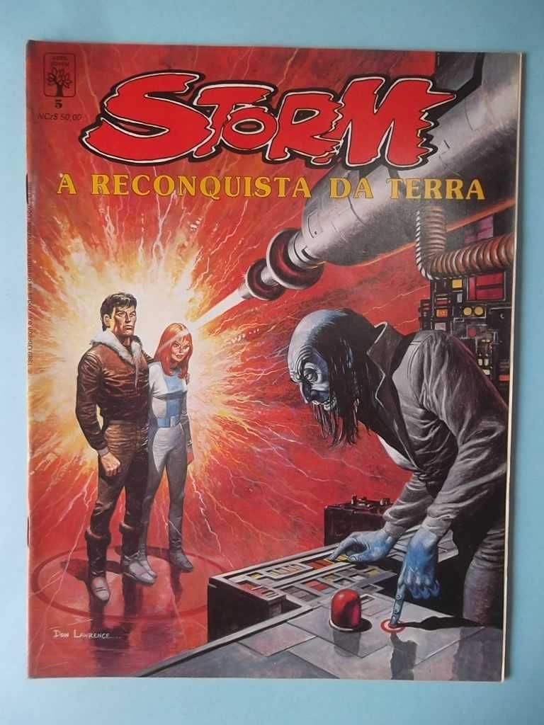 STORM Nº 1 a 10 completo Editora Abril Don Lawrence