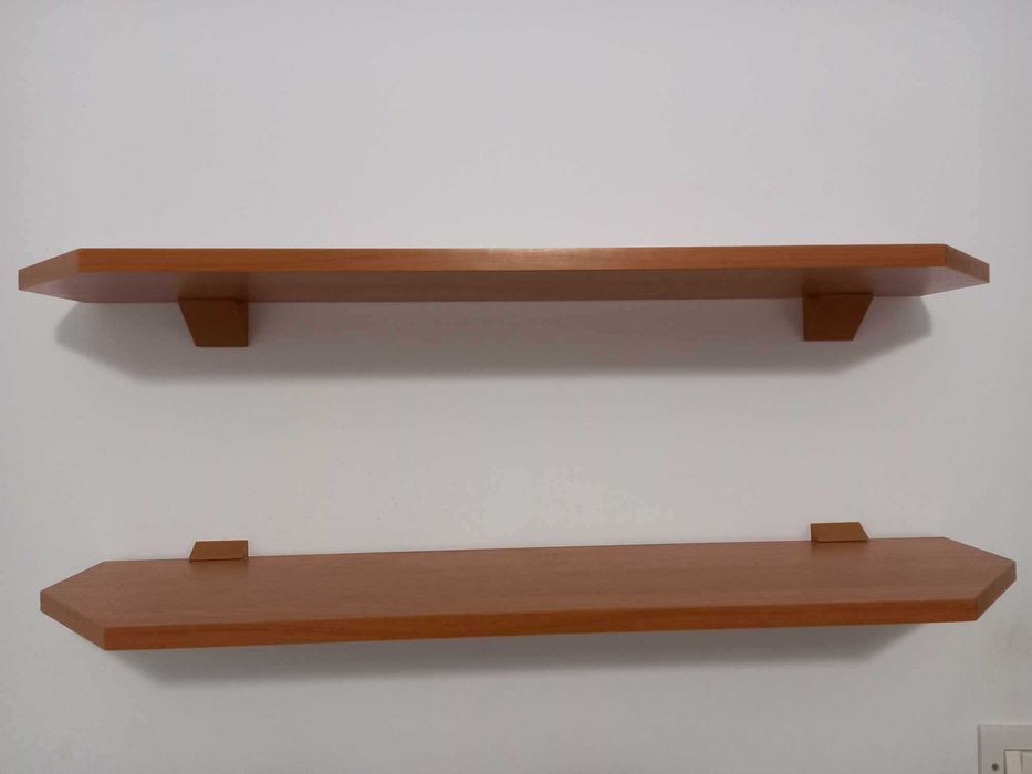 Półki ścienne wiszące 2 sztuki