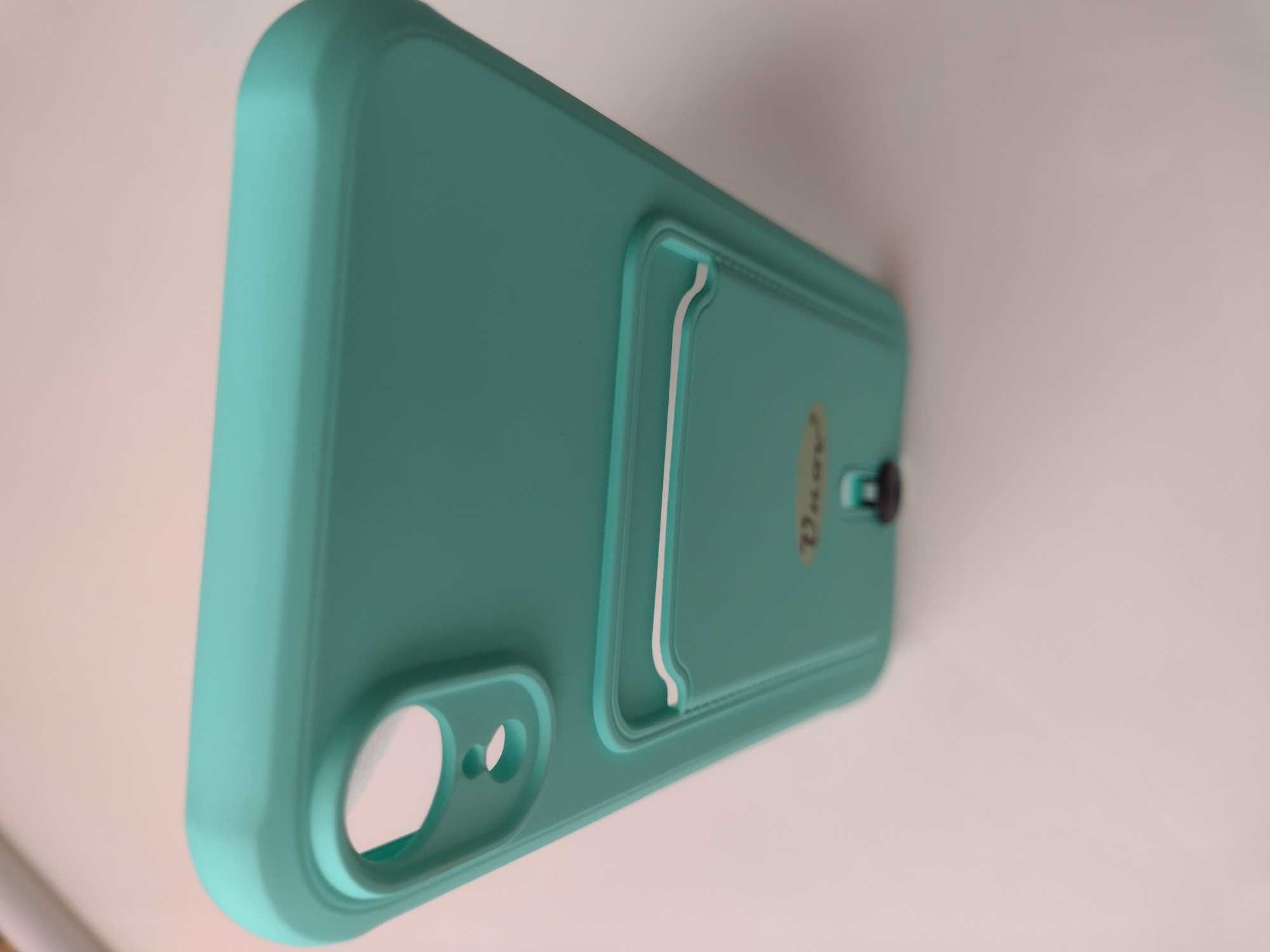 Etui do iPhone XR turkusowe