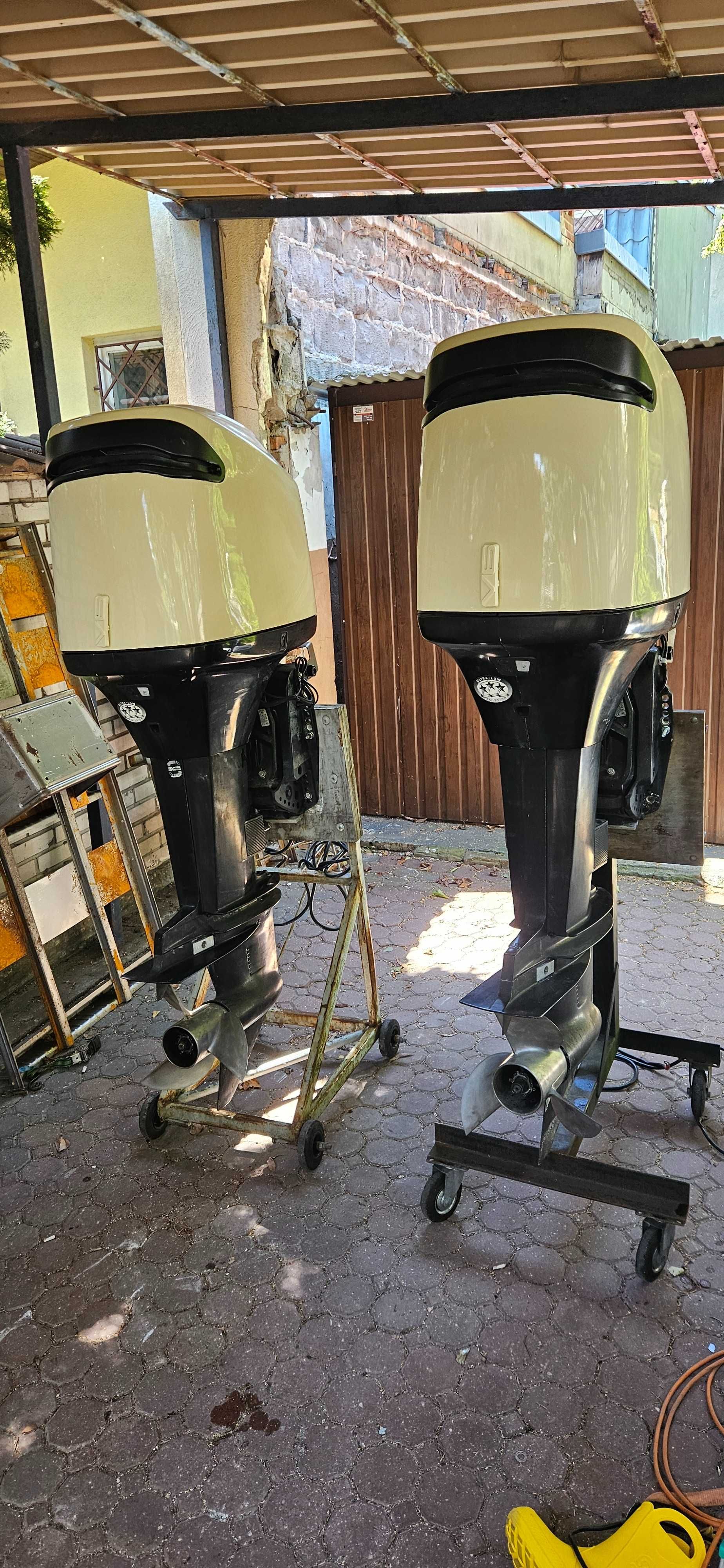 Silniki zaburtowe 2 x Mercury 135 Optimax XL