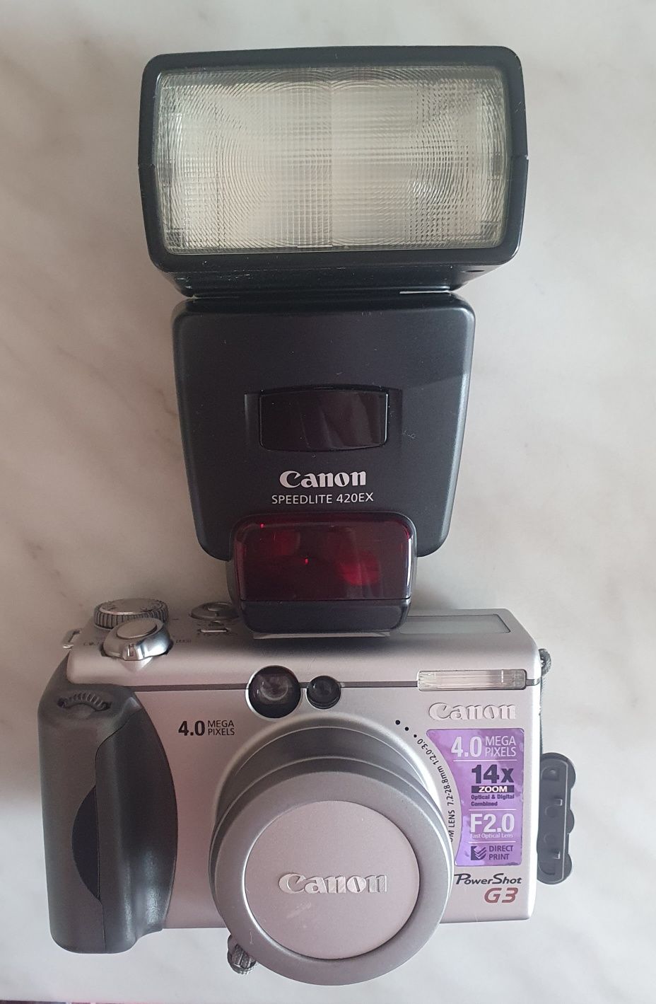 Стан нов.! Фотокам.ЦИФРОВ.Canon PowerShot G3 4MP+3 карти пам.