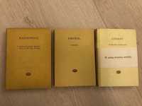 Trzy tomiki: Kasprowicz, Piechal, Lindsay (cena za 3 książki)
