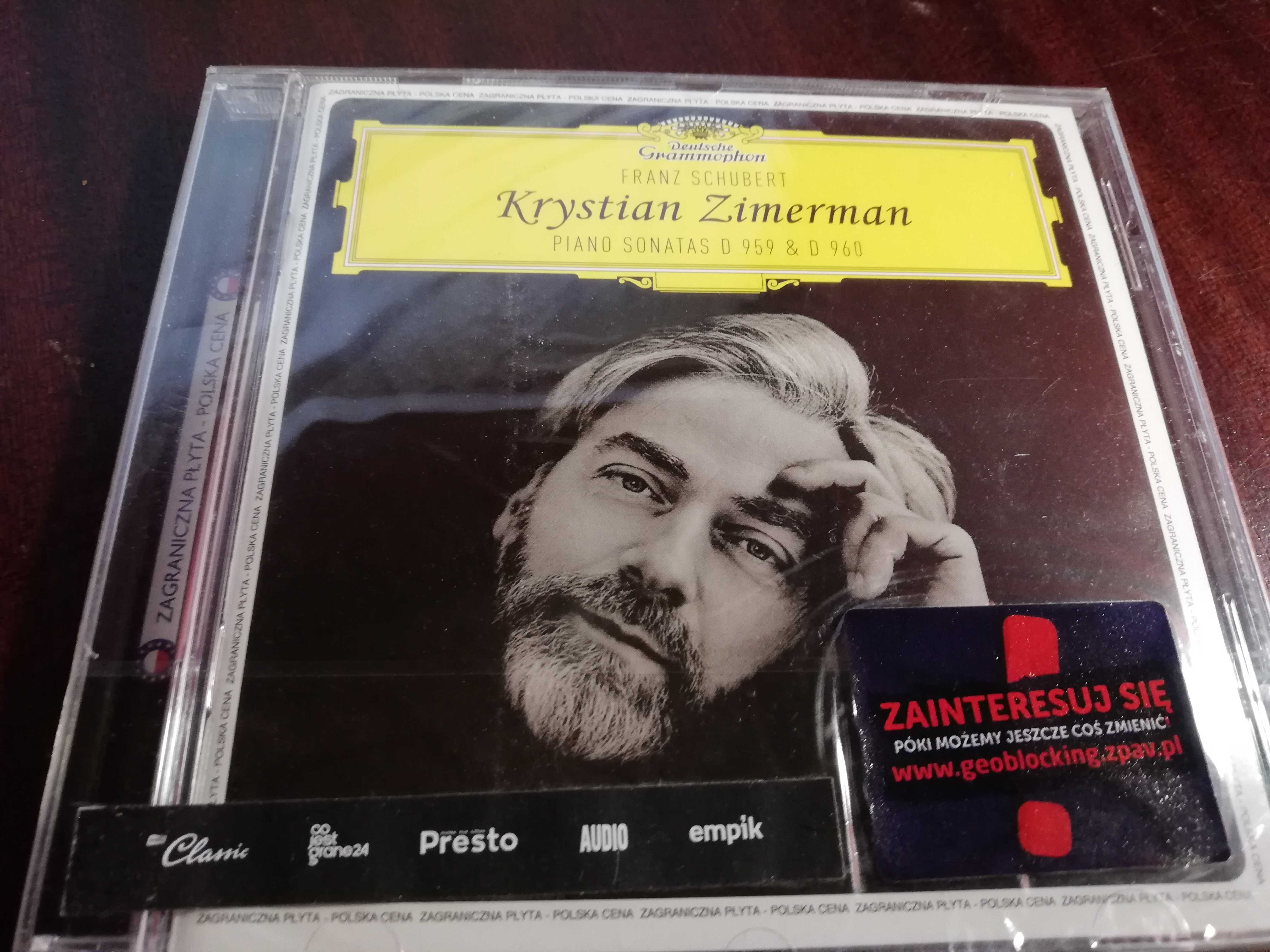 Kristian Zimerman. Franz Schubert Piano Sonatas.