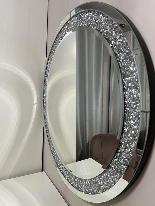 Lustro kryształowe duże