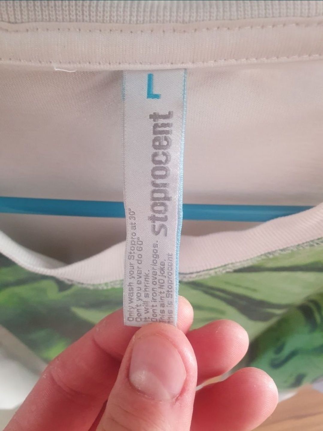 Koszulka stoprocent L z Jezusem, unikat kolekcjonerski